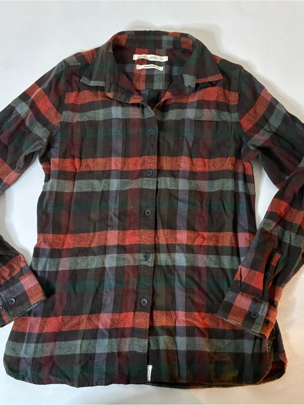 Woolrich Plaid Flannel Women’s Multi Color S/P